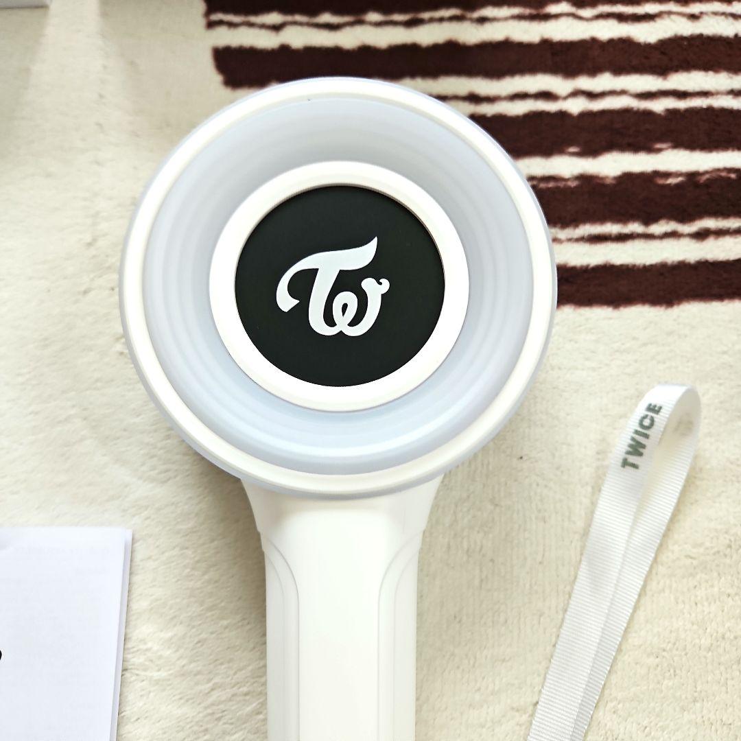 【公式】【新品未使用】TWICE ペンライト　CANDYBONG　∞　説明書