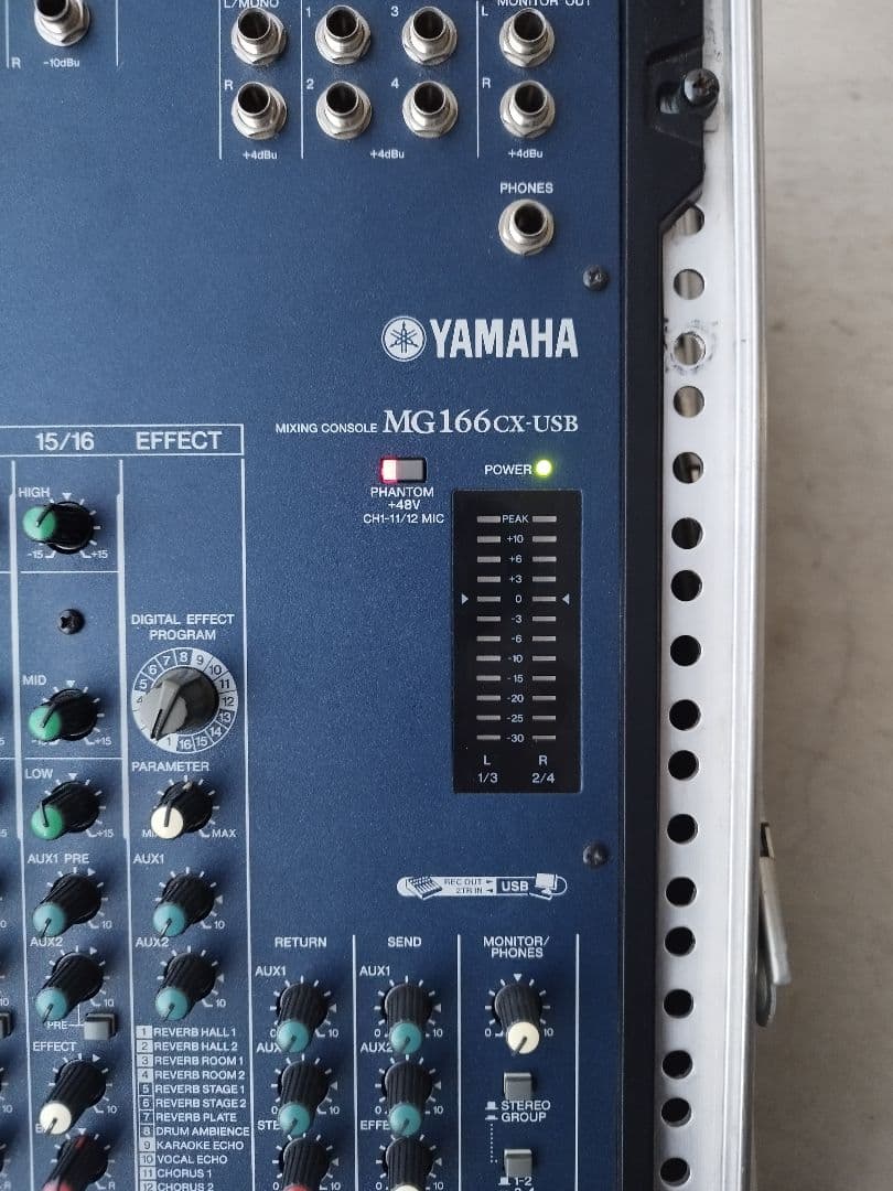 本日限りの価格！YAMAHA MG166cx-USB ミキサー【ジャンク】