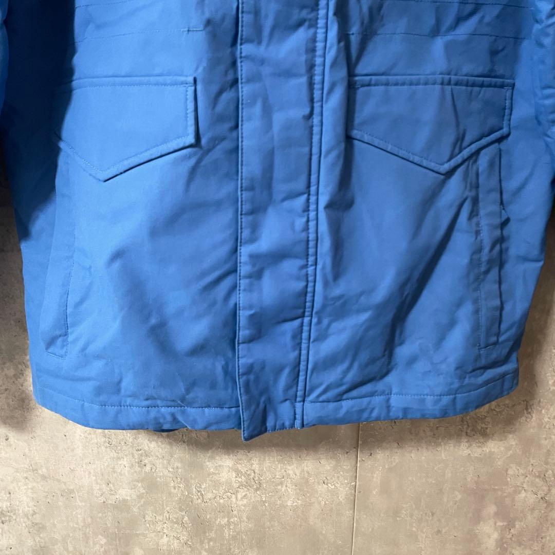 Burtonバートンスキーウェアスノーボードジャケットパーカーフード付き青ブルー