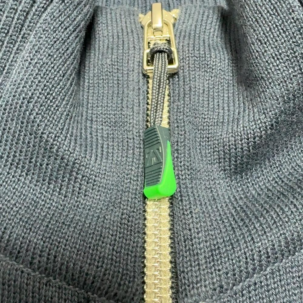 防風 ZegnaSport ドライバーズニット ジップアップニット TEFLON