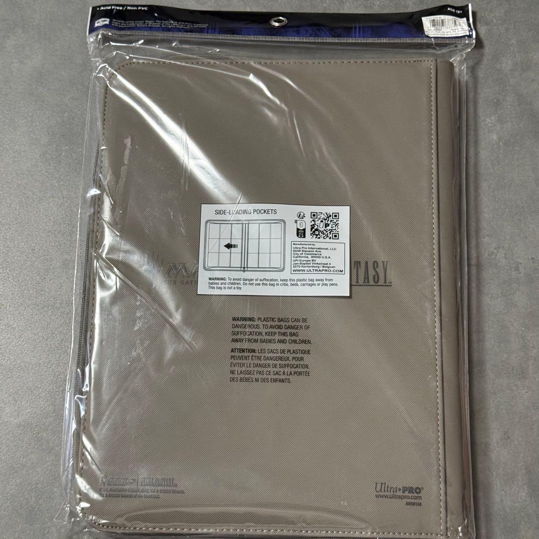 【UltraPro】クラウド・セフィロス バインダー MTG FF ウルトラプロ