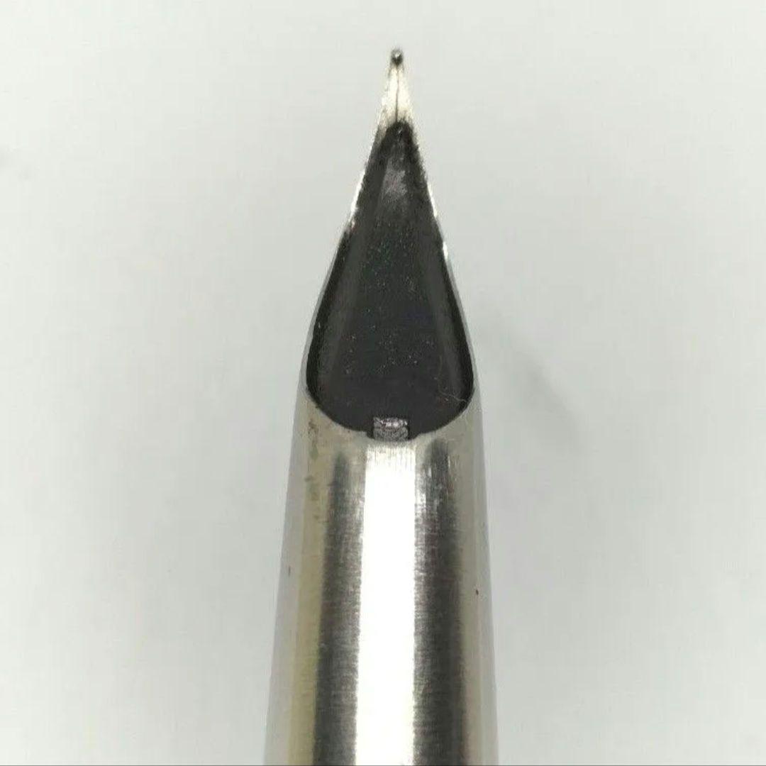 パイロット ミュー 万年筆 PILOT シルバー ステンレス ショート軸 廃番