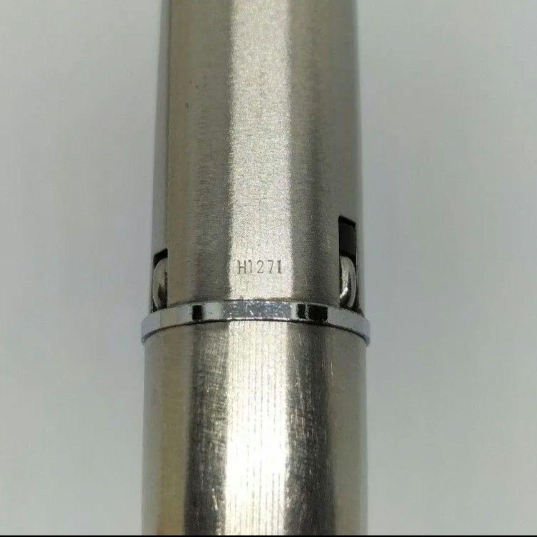 パイロット ミュー 万年筆 PILOT シルバー ステンレス ショート軸 廃番