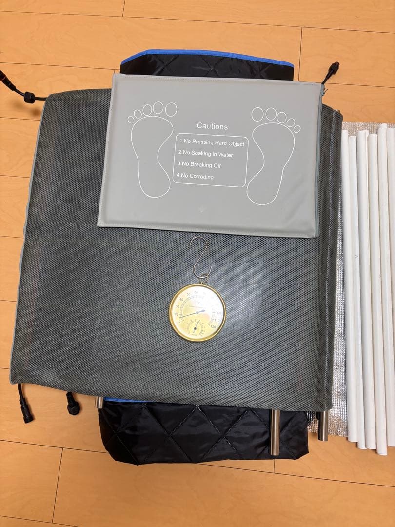 USB接続 サウナポッド 黒と青