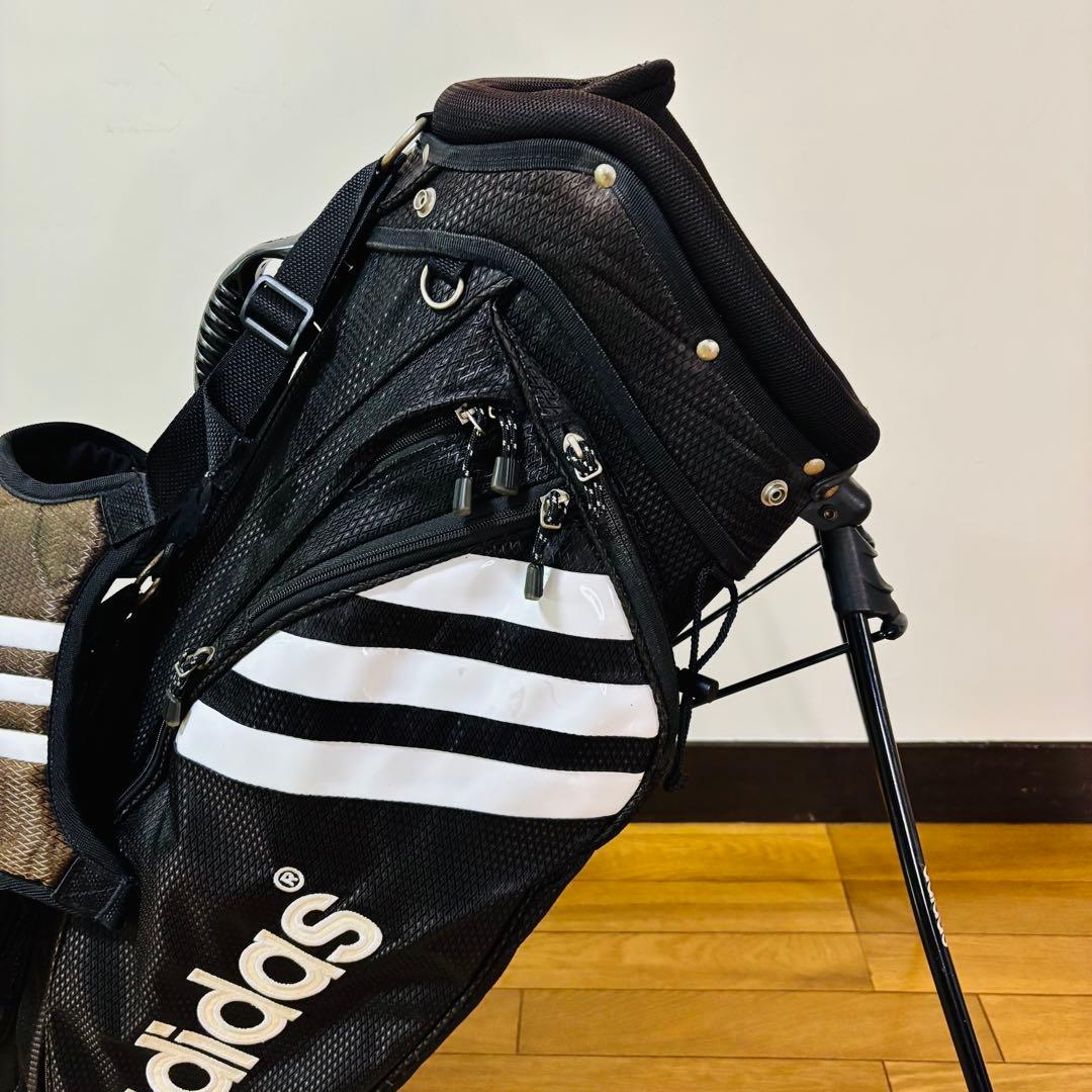 adidas アディダス　ゴルフ キャディバッグ スタンド 送料込み
