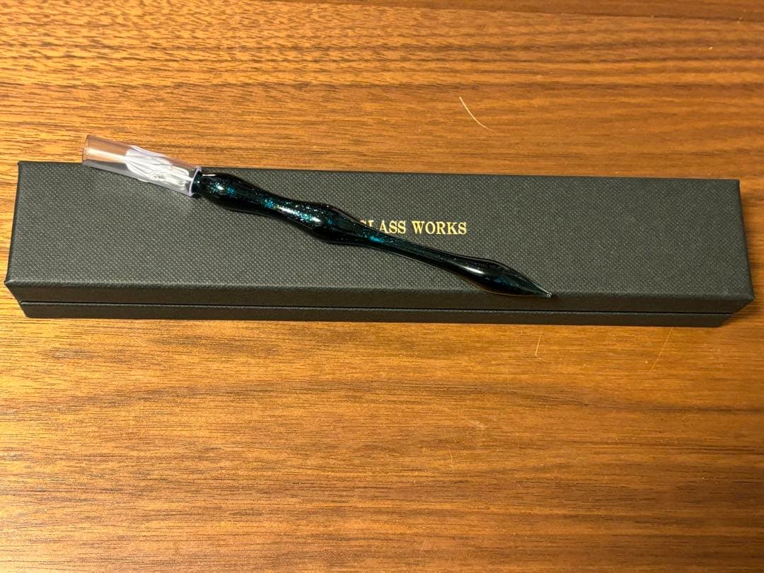 【HASE硝子工房】ガラスペン 灯り