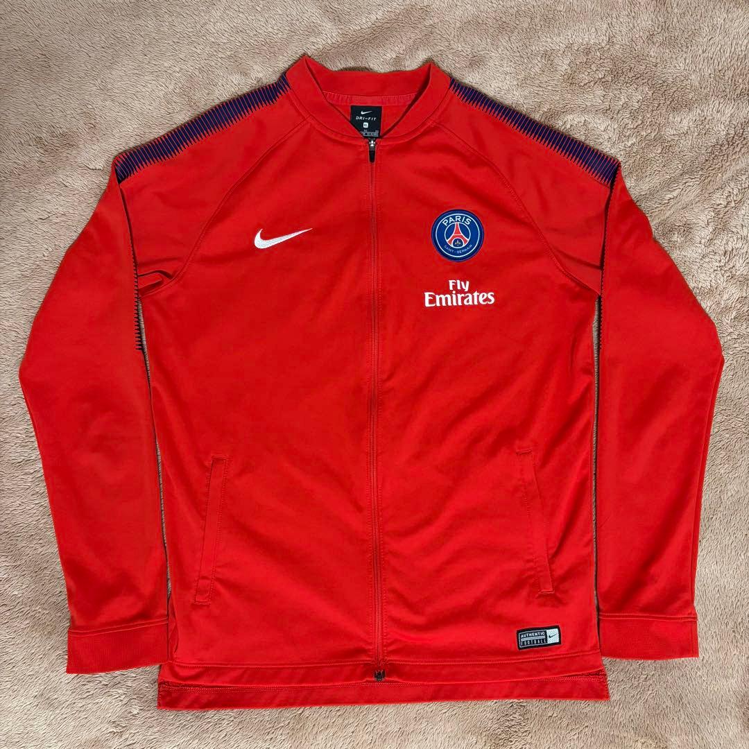 Nike パリサンジェルマン オーセンティック トラックジャケット レッド