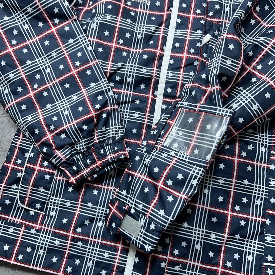 未使用品☆ スキーウェア 上下セット レディース M スポルディング ファー