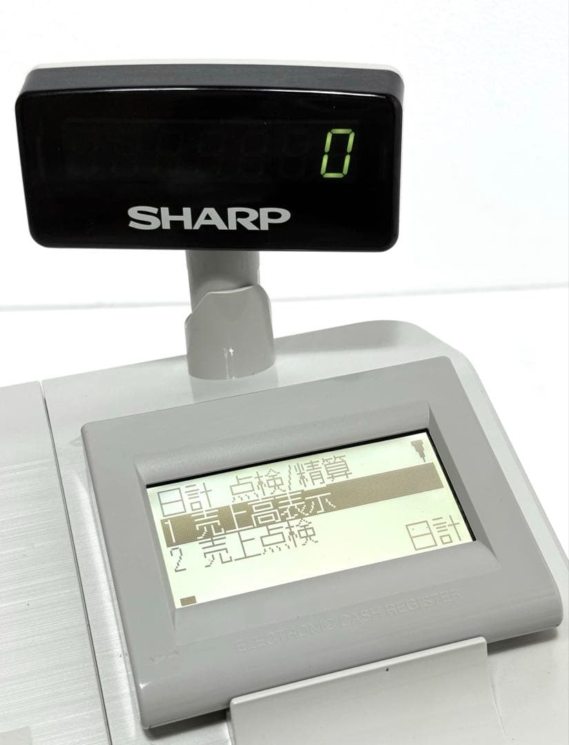 良品♪ 動作確認済み SHARP シャープ レジスター XE-A207W
