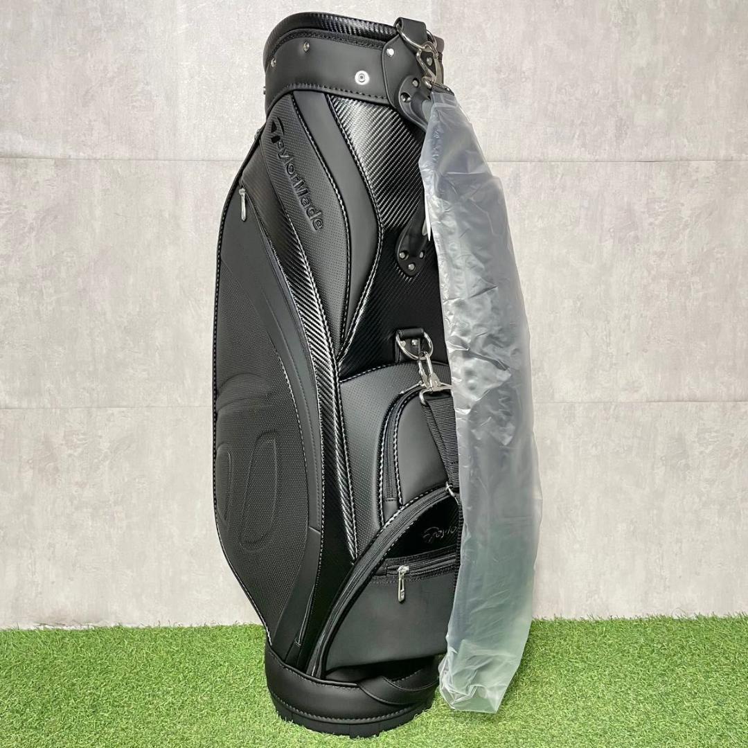 【新品】テーラーメイド スポーツモダン キャディバッグ ゴルフバッグ ブラック