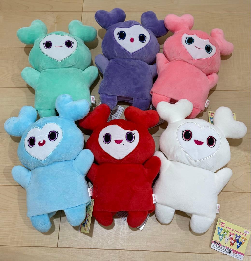 TWICE GIGO ぬいぐるみパペット 6種セット