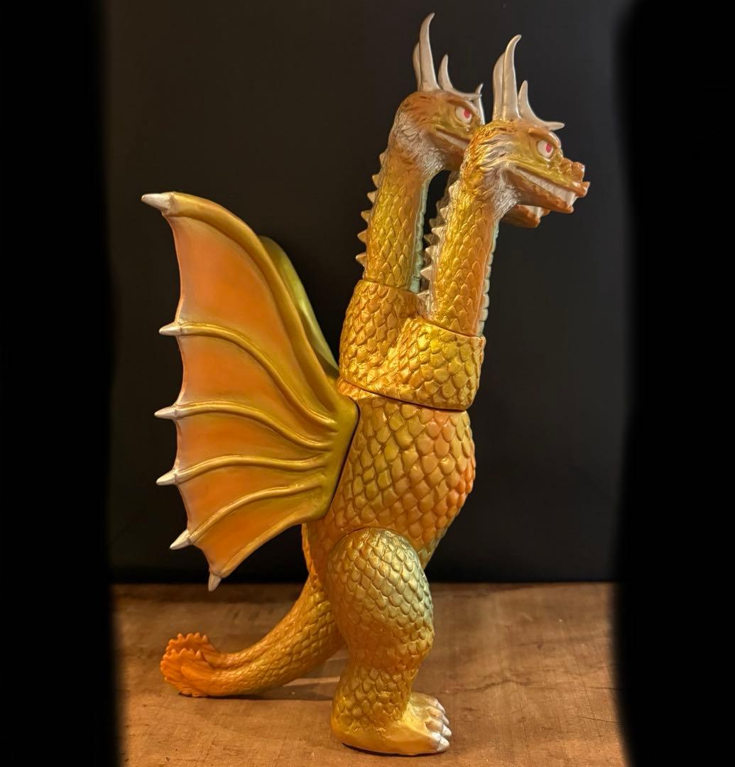 マーミット　キングギドラ　ソフビ　ビニパラ