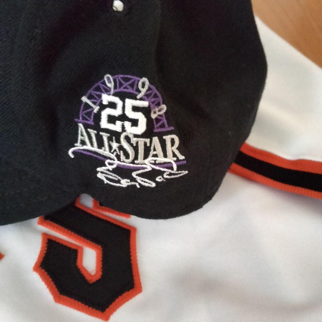 1998年 バリーボンズ オールスタージャージ ハット オーセンティック 未使用