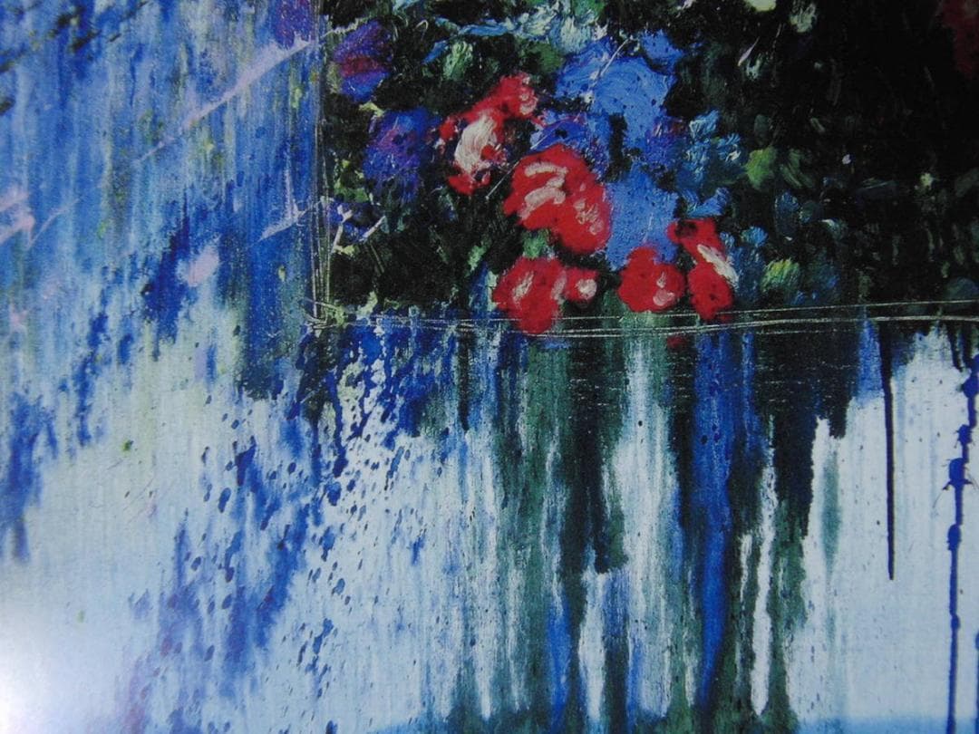 J.トレンツ・リャド、【フローレス】、希少な額装用画集より、状態良好、新品額装付