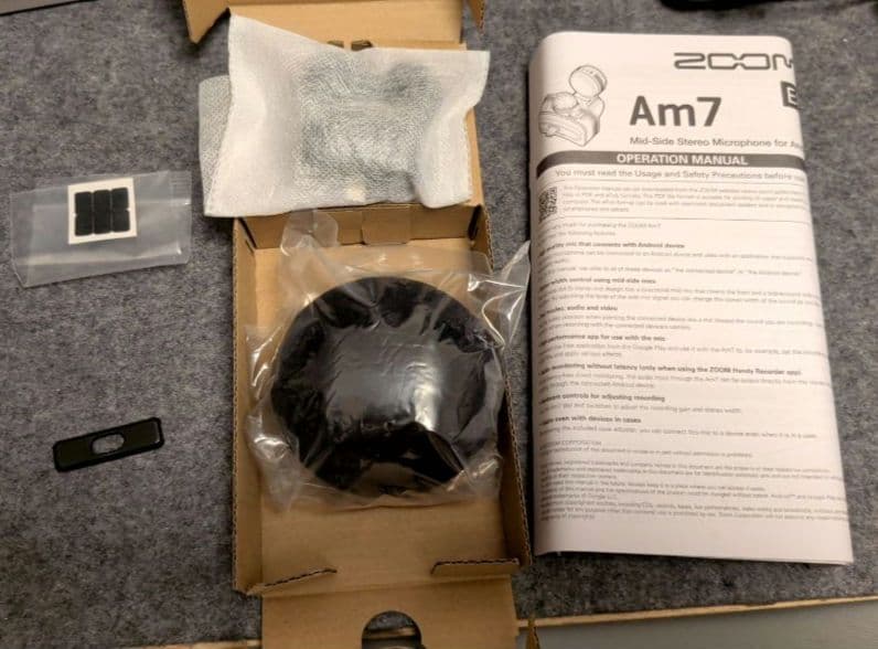 ZOOM ( ズーム )Am7 MSステレオマイク Androidデバイス用