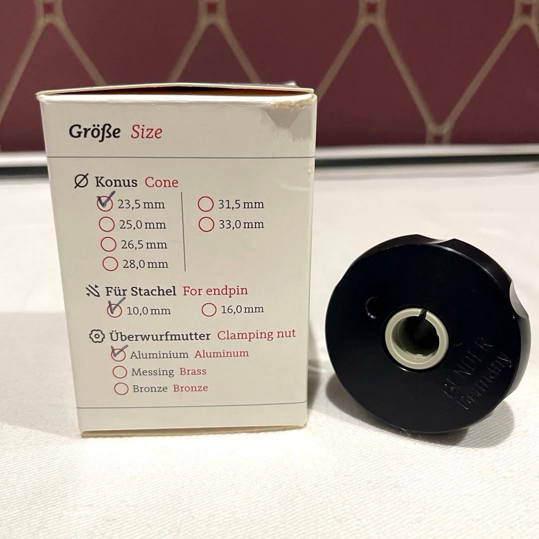 ベンダー チェロ用エンドピンソケット&カーボンエンドピン10mm