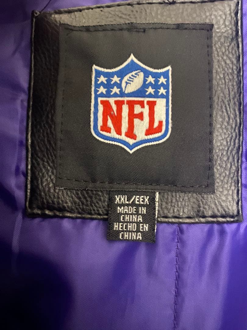 NFL Minnesota Vikings レザージャケット XXL値下げ可