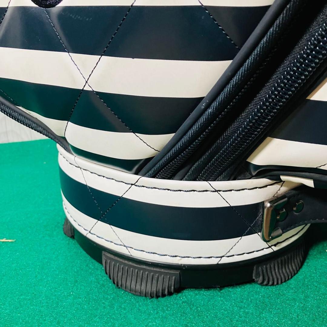 【希少】PEARLY GATES キャディバッグ ロゴボーダー パーリーゲイツ