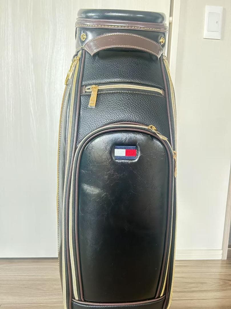 トミーヒルフィガー ブラック キャディバッグ