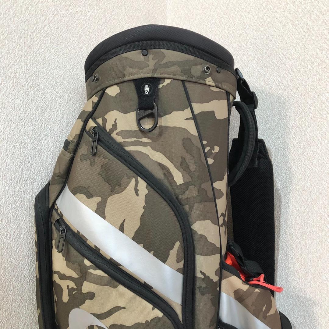 【希少】 NIKE ナイキ ゴルフ キャディバッグ 14分割 迷彩 カモフラ