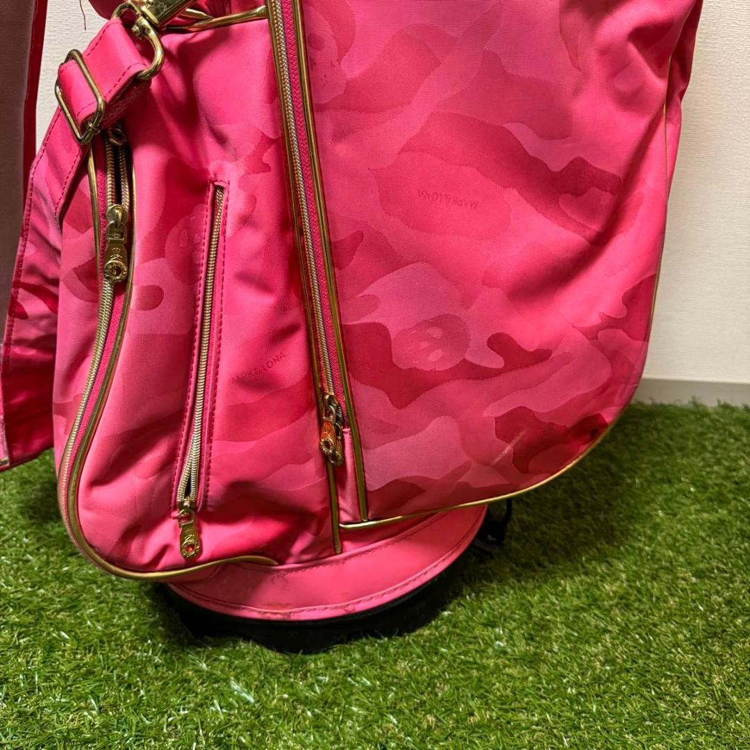 MARK&LONA マークアンドロナ スタンド キャディバッグ スカル