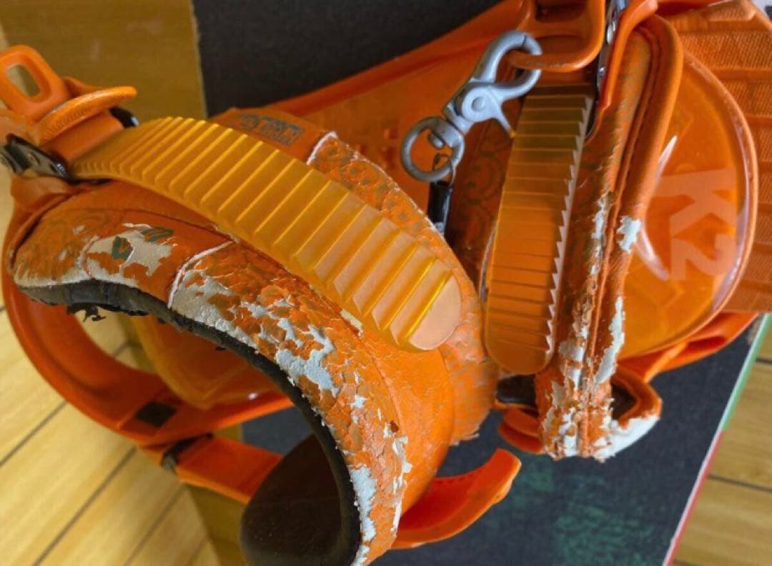 デッキテープ付き　フォルクル　151cm スノーボード　板　 ビンディング