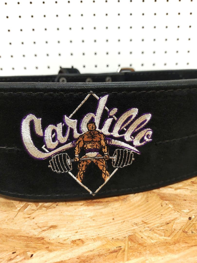 高級　Cardillo カーディロ　パワーリフティングウェイトベルト
