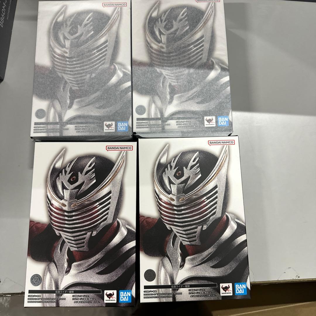 4 点 S.H.フィギュアーツ（真骨彫製法） 仮面ライダー龍騎 新品