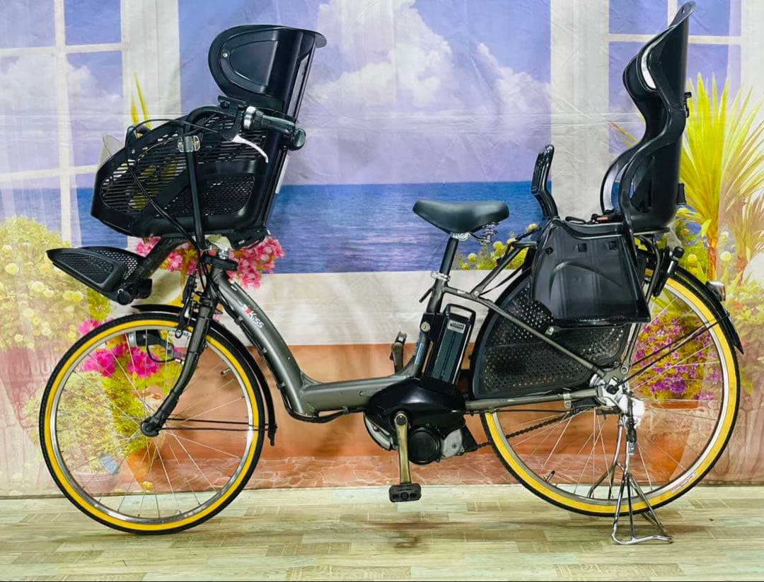 パスキス26インチ⭐️ヤマハ人気モデル！子供乗せ電動アシスト自転車Y1780
