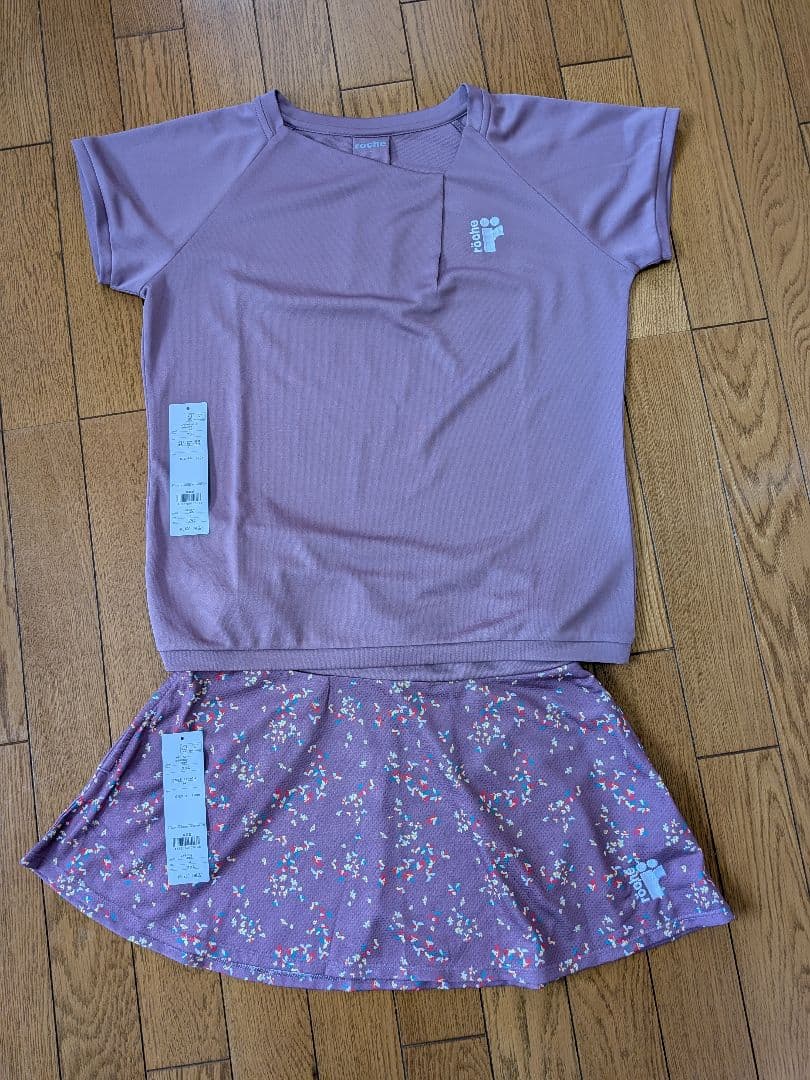 お値下げしました！ rocheテニスウェア 花柄セットアップ