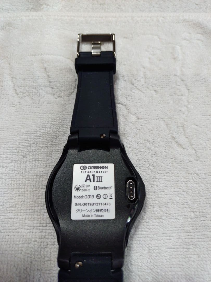THE GOLF WATCH A1III GPSナビ付き