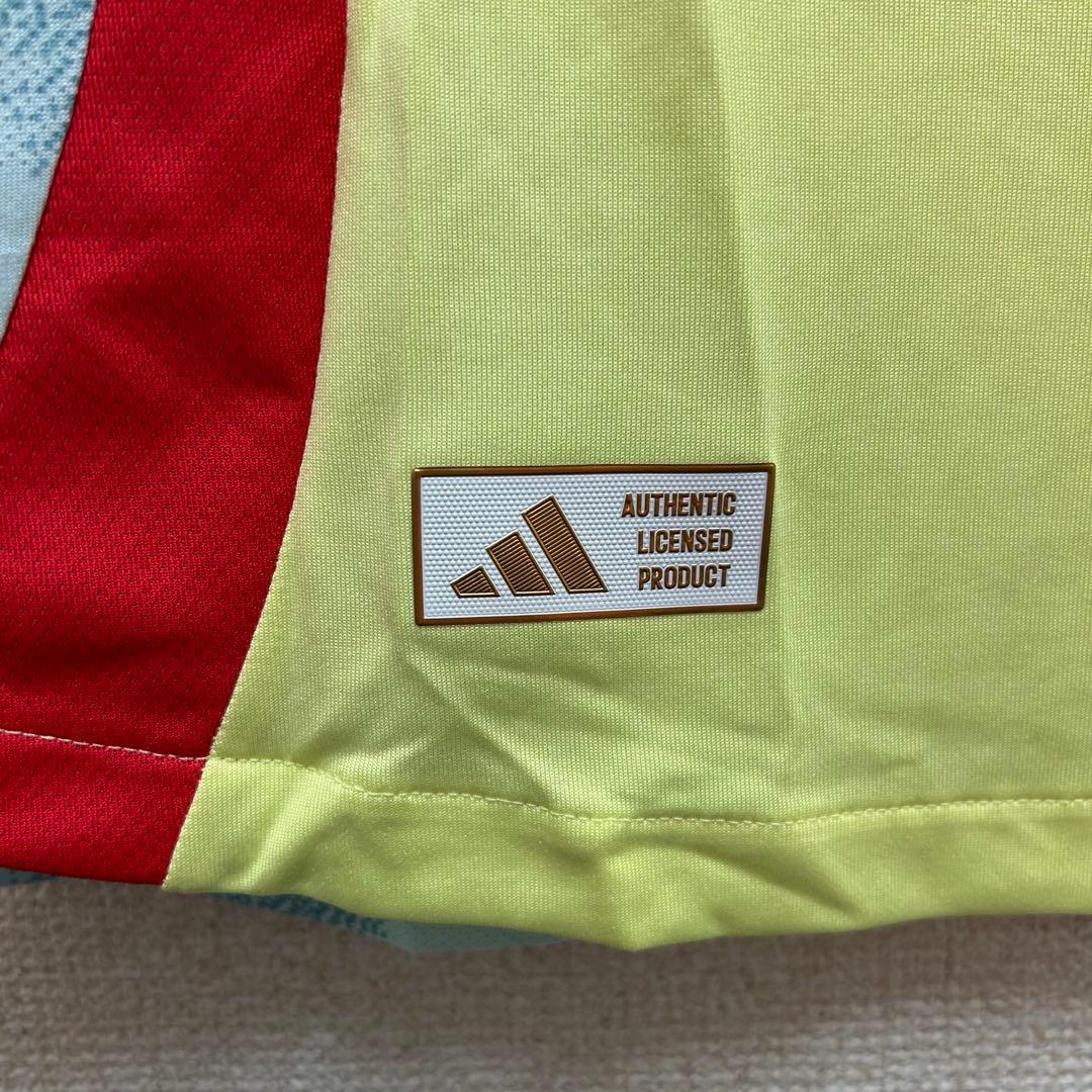 スペイン代表 2024アウェイ半袖オーセンティックユニフォーム 2XL 正規品