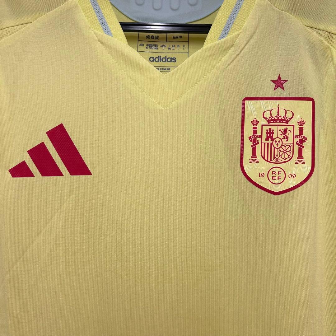 スペイン代表 2024アウェイ半袖オーセンティックユニフォーム 2XL 正規品