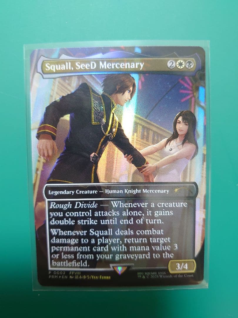 SeeDの傭兵、スコール foil スタンダードショーダウン限定 プロモ