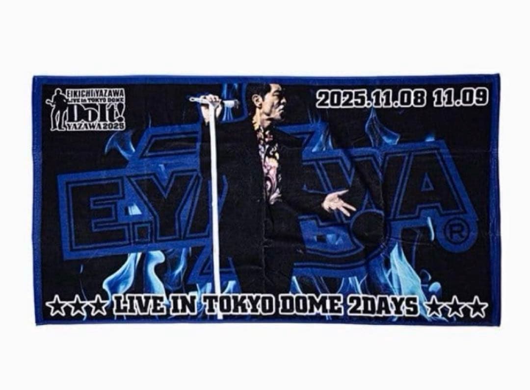 矢沢永吉Do It!YAZAWA2025 東京ドーム限定 スペシャルビーチタオル