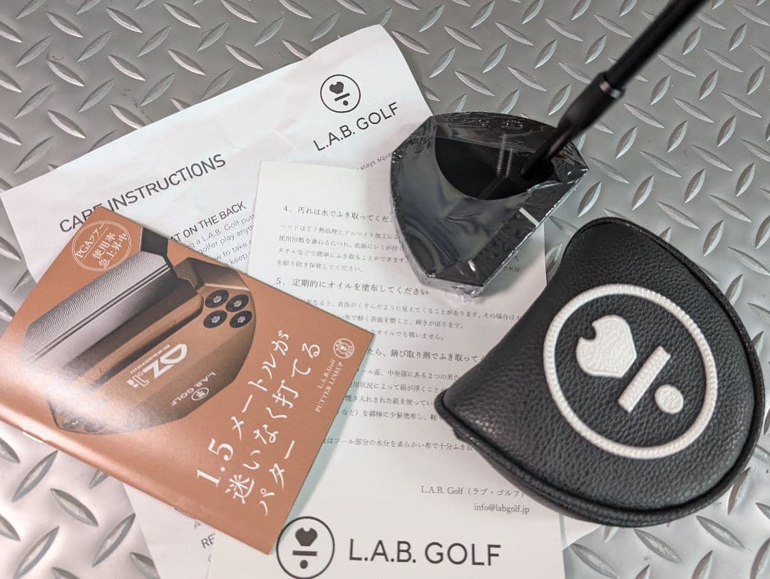 日本正規品　L.A.B.GOLF ラブゴルフOZ.1 HSパター 34インチ