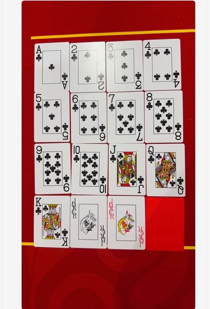 WPTポーカー専用トランプ　赤•青5セット ※セール中