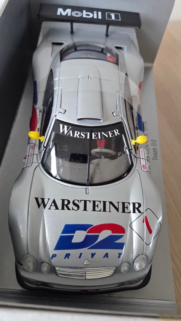【美品】Mercedes CLK GTR 1998 Team D2 ミニカー