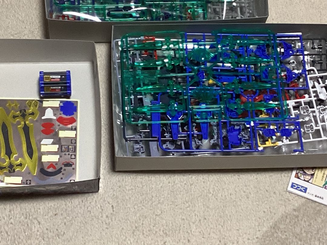 ダンボール戦機W プラモデル LBX アキレスD9 オーディーンMK-2