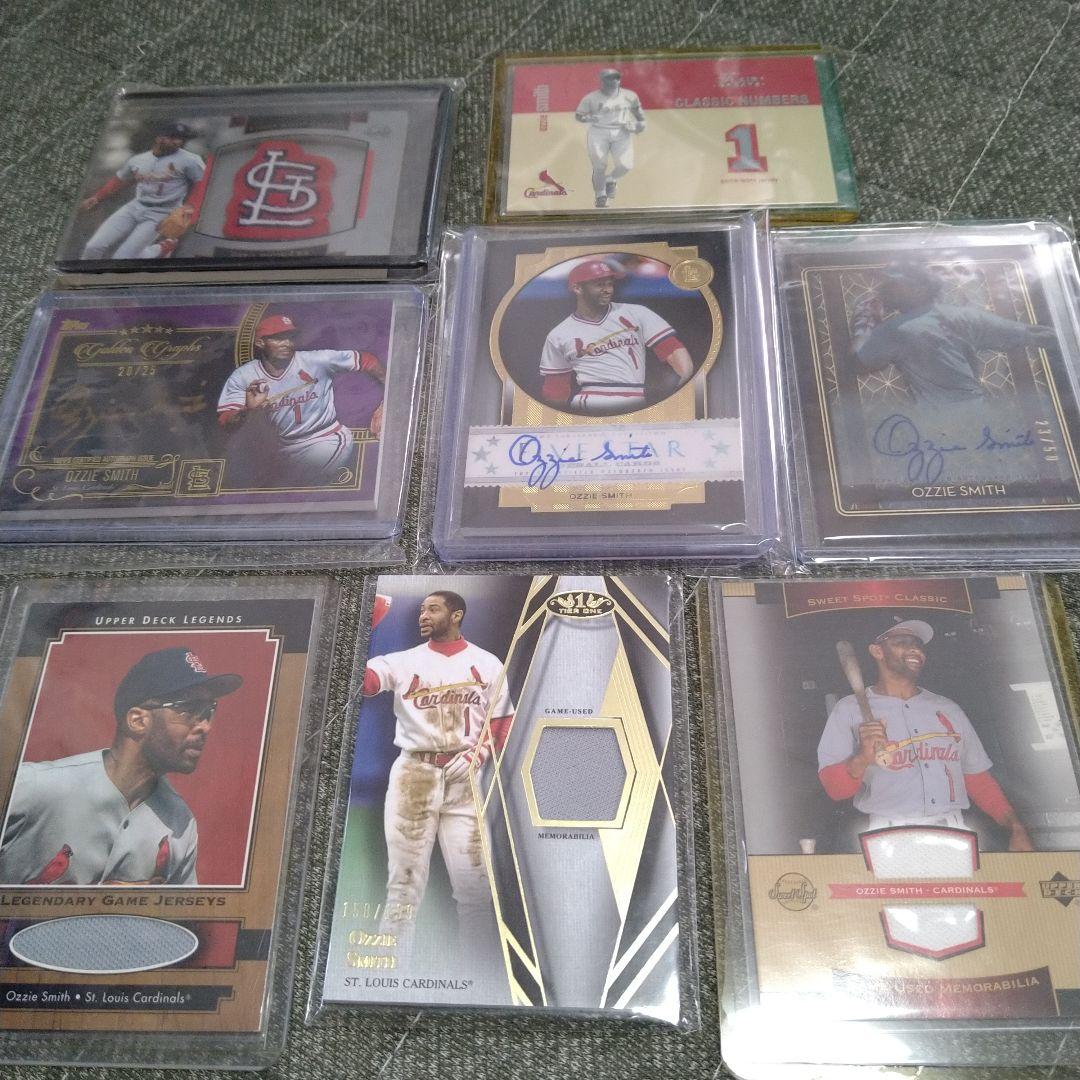 MLB オジースミス（サイン・ジャージ）　カード