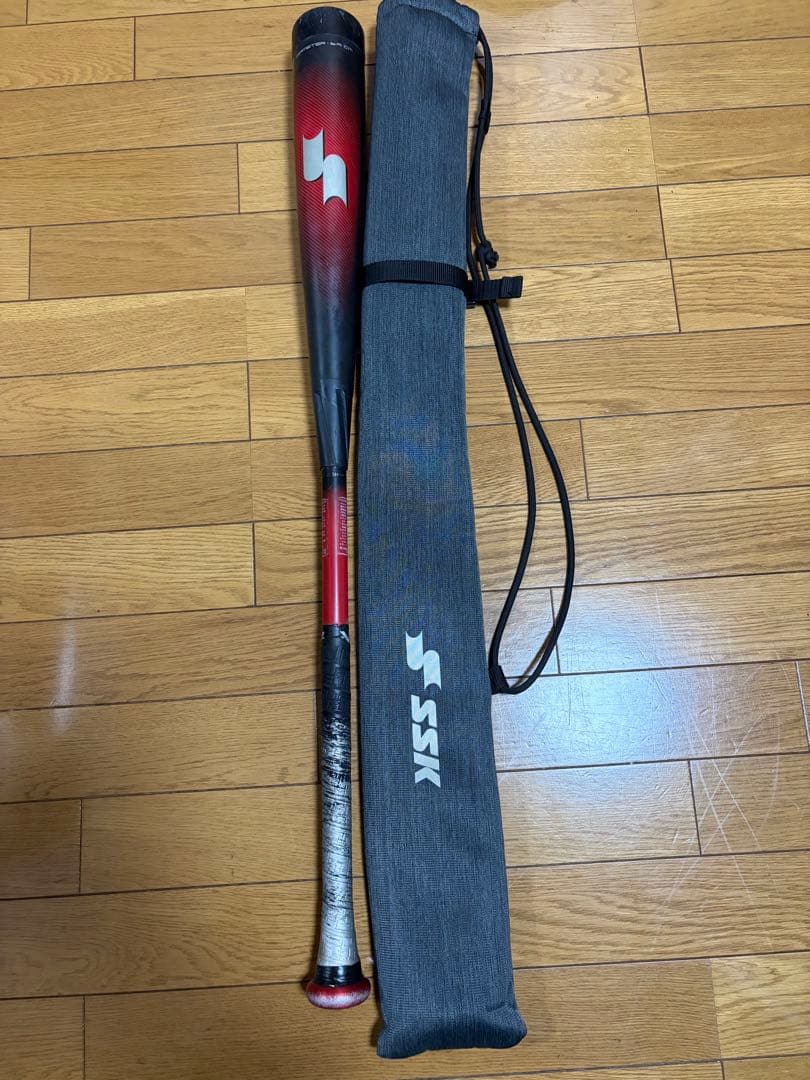 SSK 軟式バット MM23 85cm トップバランス バットケース付