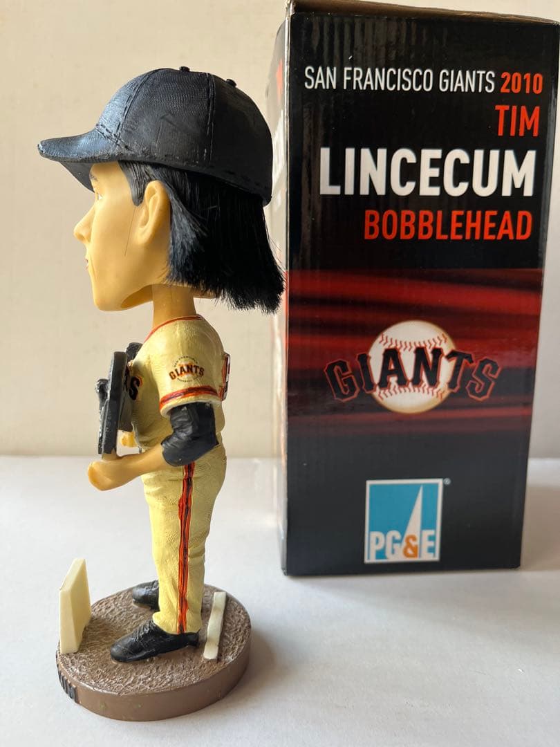 SF ジャイアンツ　2010年　球場配布 ティム・リンスカム　ボブルヘッド