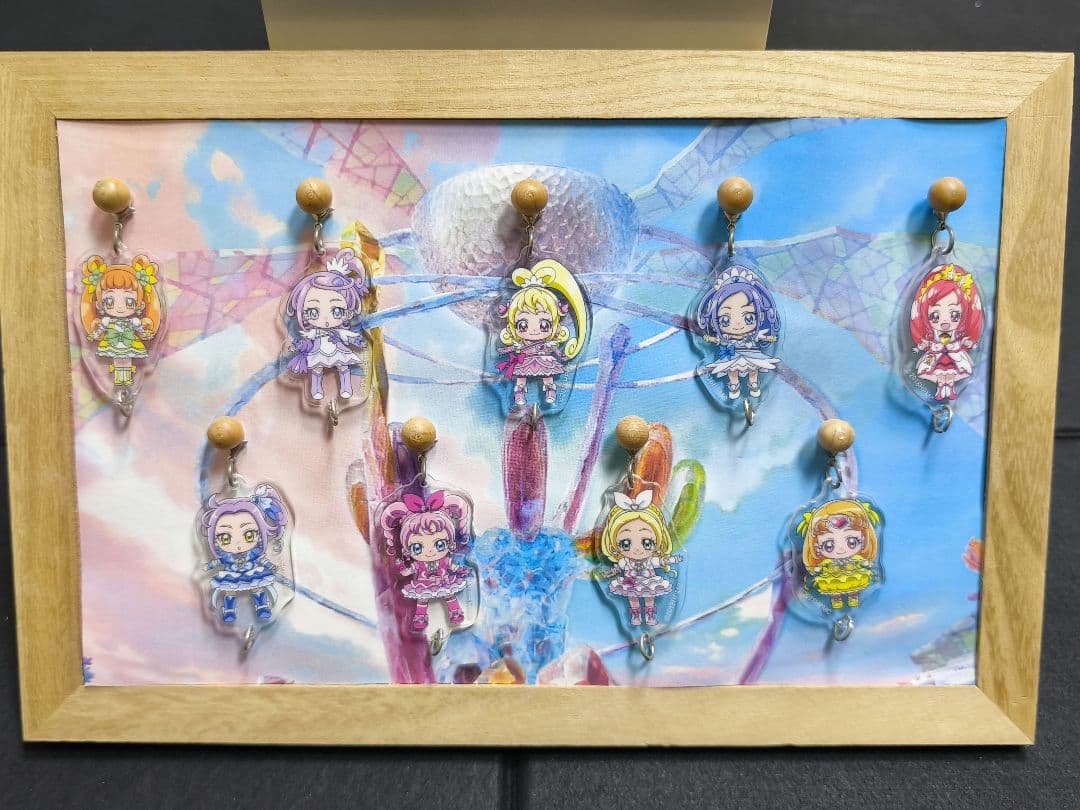映画プリキュアオールスターズメモリーズ つながるベビーアクリルチャーム 9個