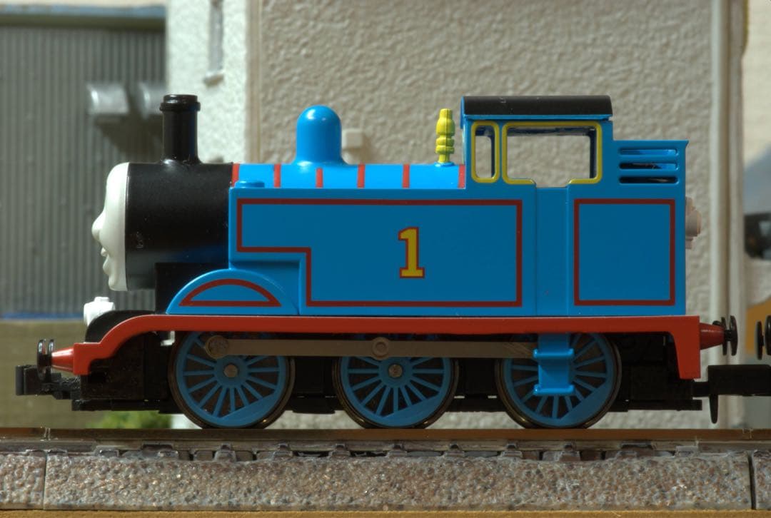 Nゲージ　50系客車と機関車とトーマス