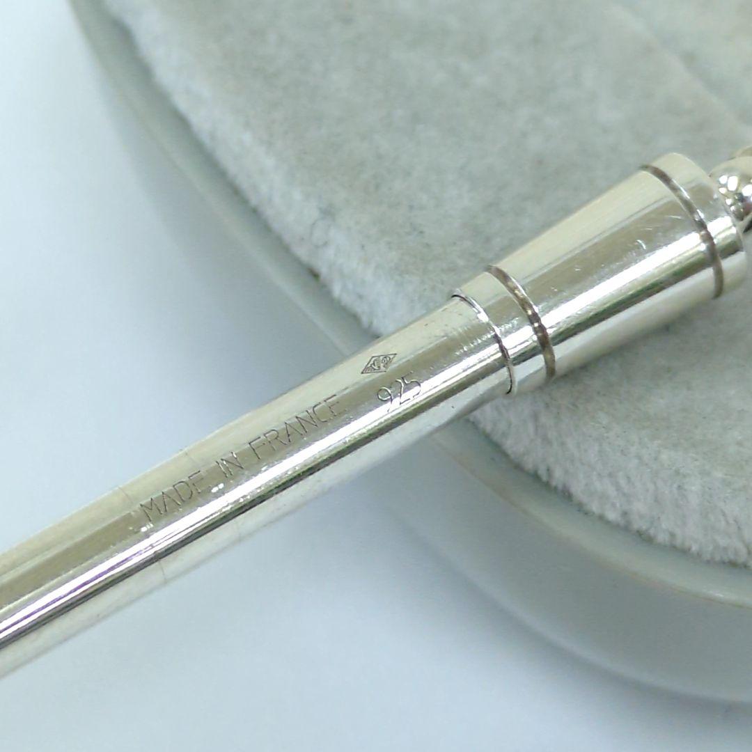 HERMES エルメス チェーン付き ボールペン シルバー 925 フランス製