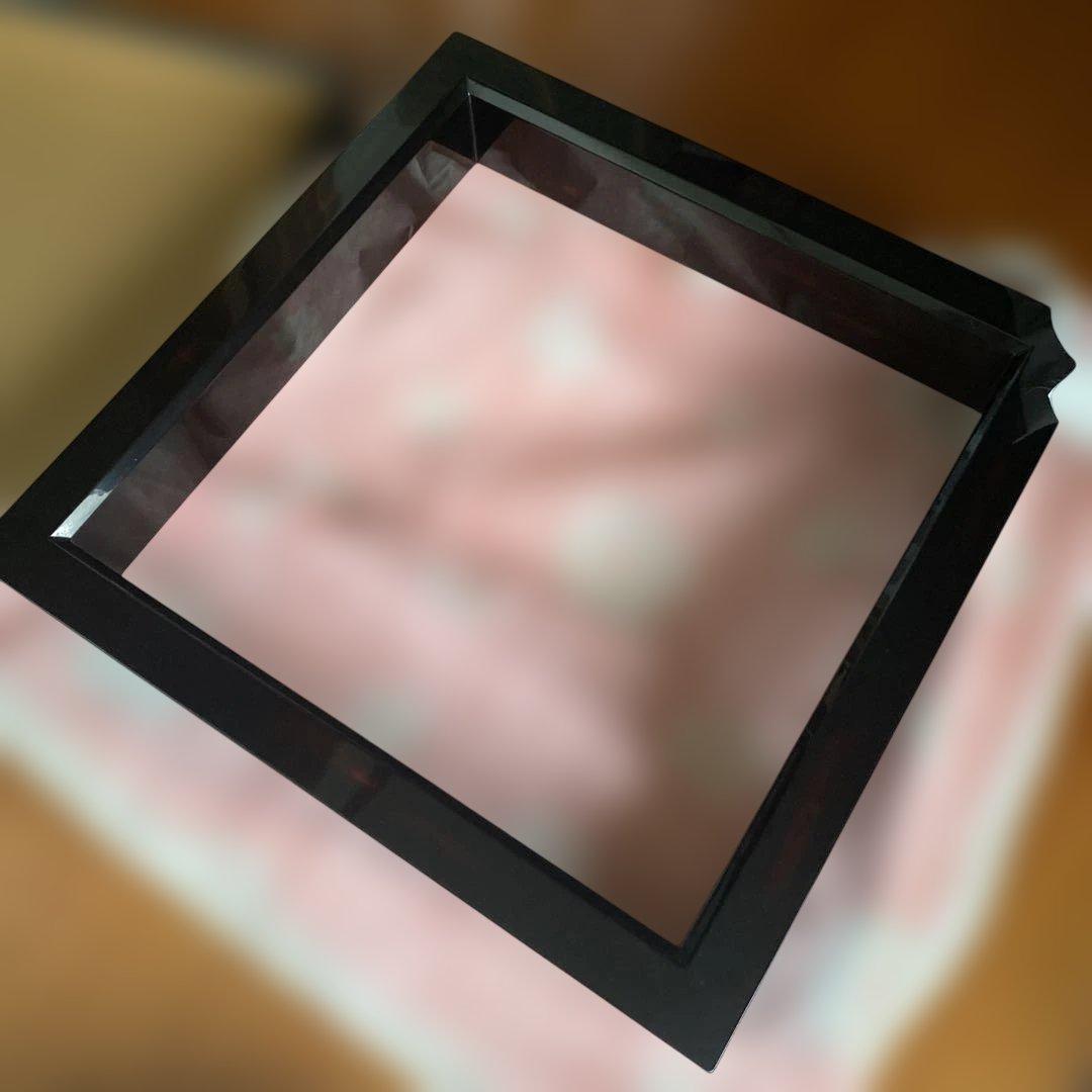 炉縁　根来塗　善山造