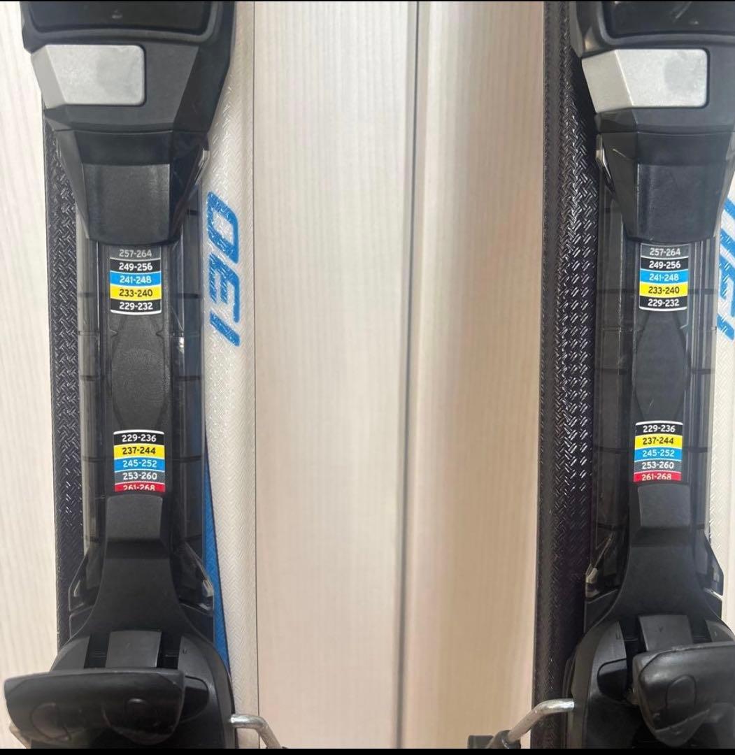 サロモン　ジュニアスキー　130cm バインディング調整可能