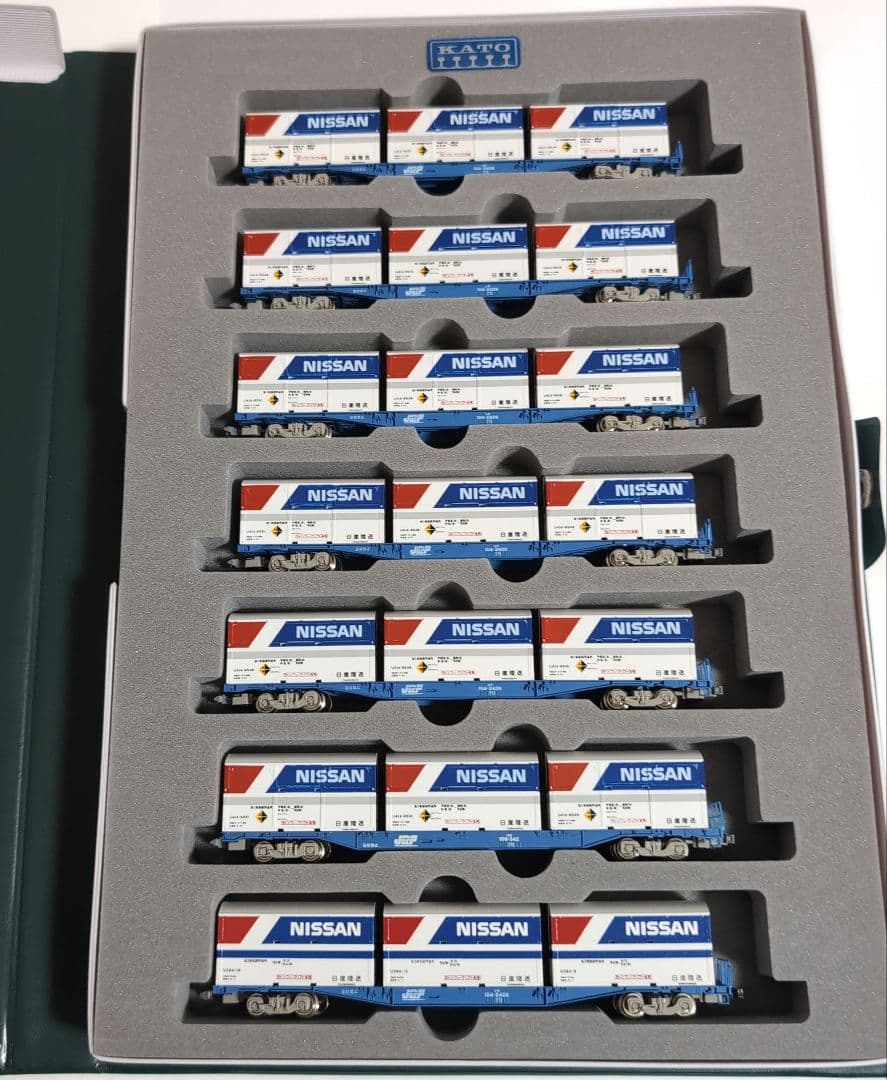 KATO Nゲージ NISSANコンテナ 7両セット　中古品