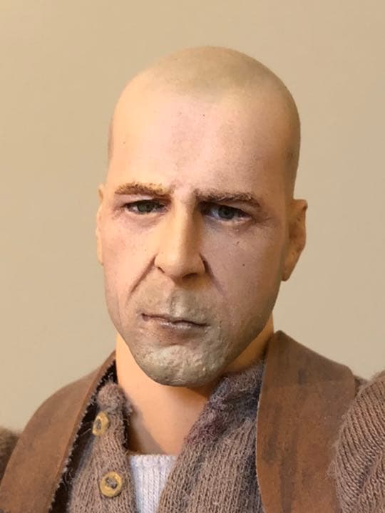 ダイハード　ブルースウイリス似　フィギュア1/6