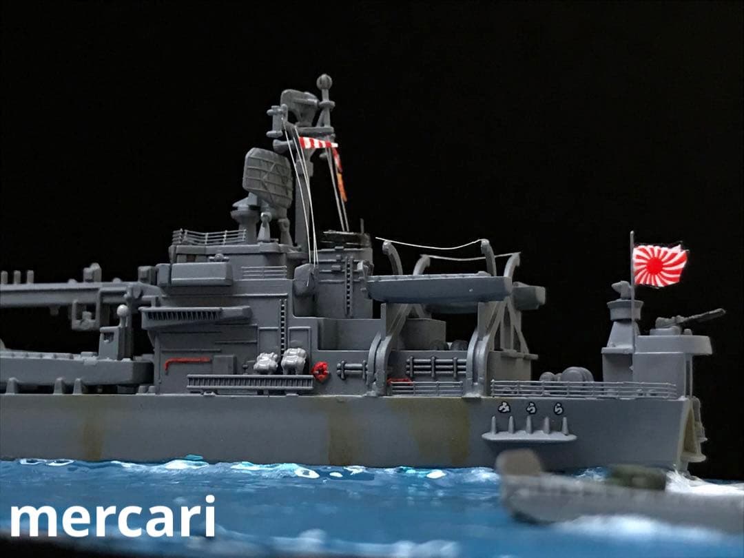 1／700 海上自衛隊輸送艦みうら LST-4151 ジオラマ仕上
